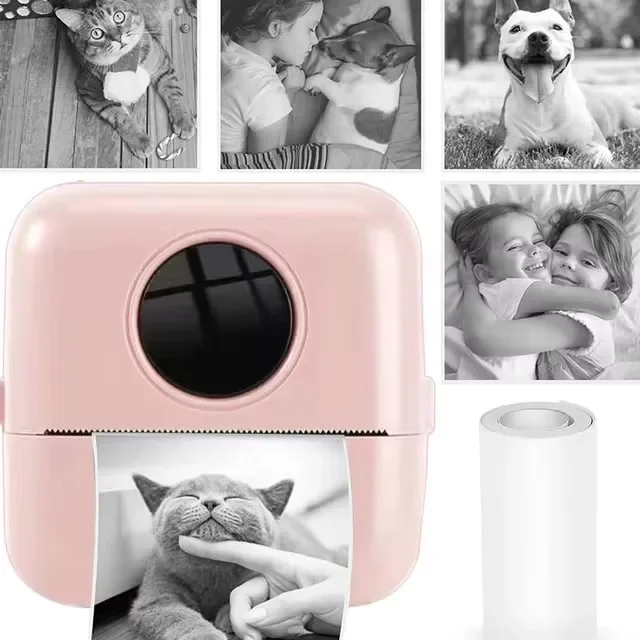 New BT Thermal Printers with 1 Rolls Printing Paper and 1200mAh Battery, Portable Inkless Printer Heady Pocket Printer Wireless
New BT Thermal Printers with 1 Rolls Printing Paper and 1200mAh Battery, Portable Inkless Printer Heady Pocket Printer Wireless