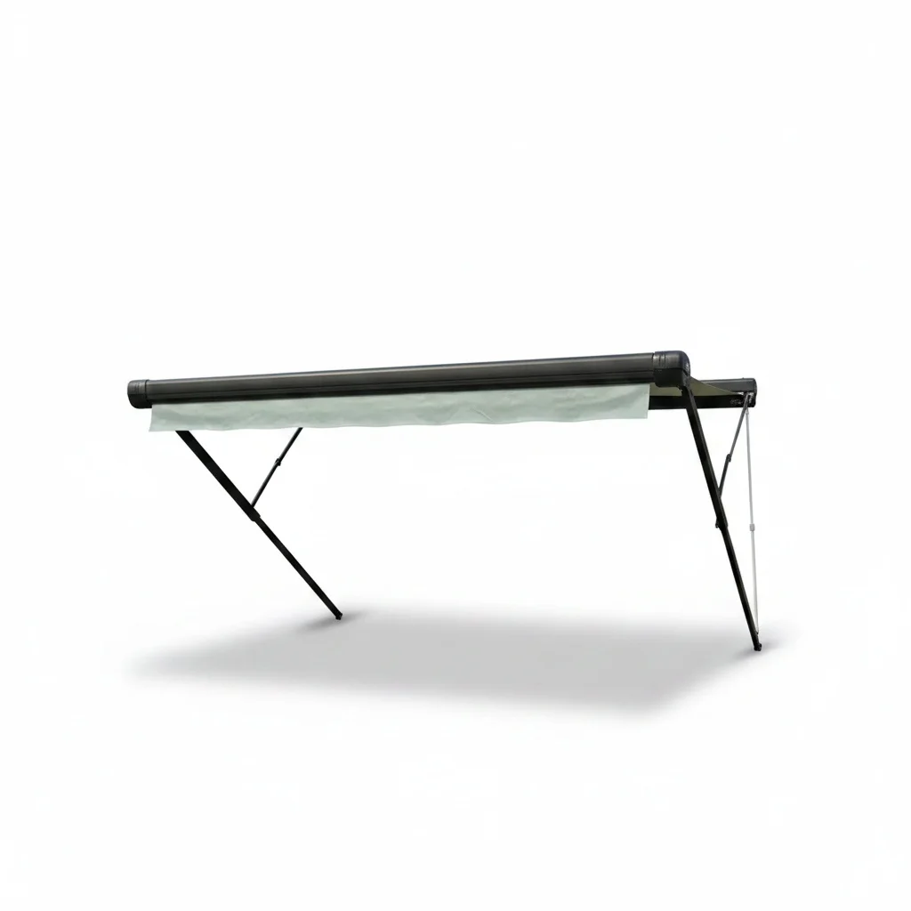 Waterproof RV Awning, 150-400cm Aluminum Alloy Frame, Retractable Camper Awning, Manual or Electric Vinyl Fabric, for RV
Waterproof RV Awning, 150-400cm Aluminum Alloy Frame, Retractable Camper Awning, Manual or Electric Vinyl Fabric, for RV