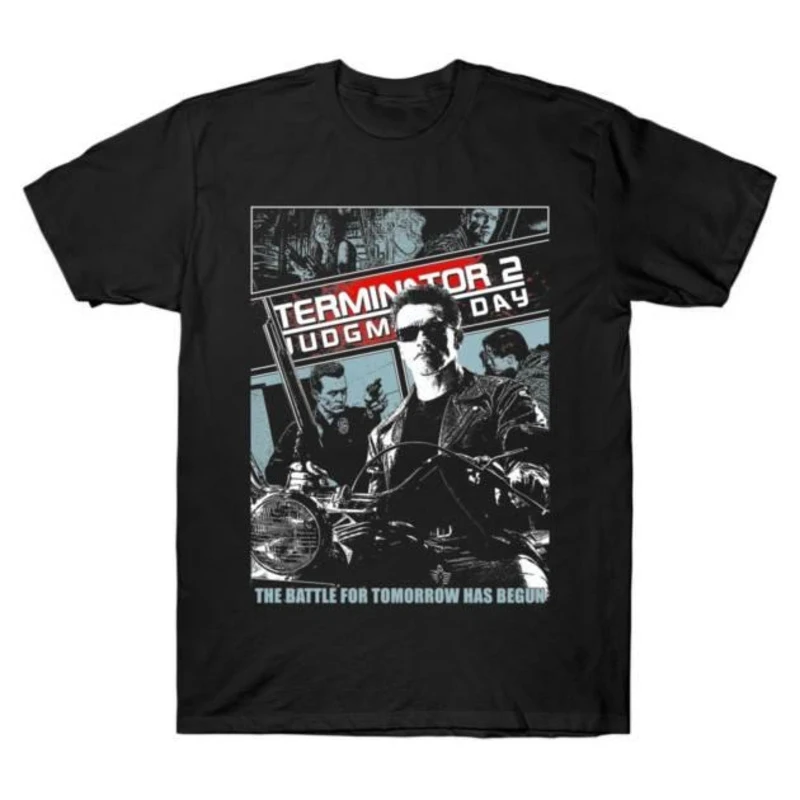 Judgment Day Retro sci fi Terminator Gift T Shirt 0614 Skynet Cyberdyne Systems Cyborg Graphic clothes US Size tops S-6XL
Judgment Day Retro sci fi Terminator Gift T Shirt 0614 Skynet Cyberdyne Systems Cyborg Graphic clothes US Size tops S-6XL
