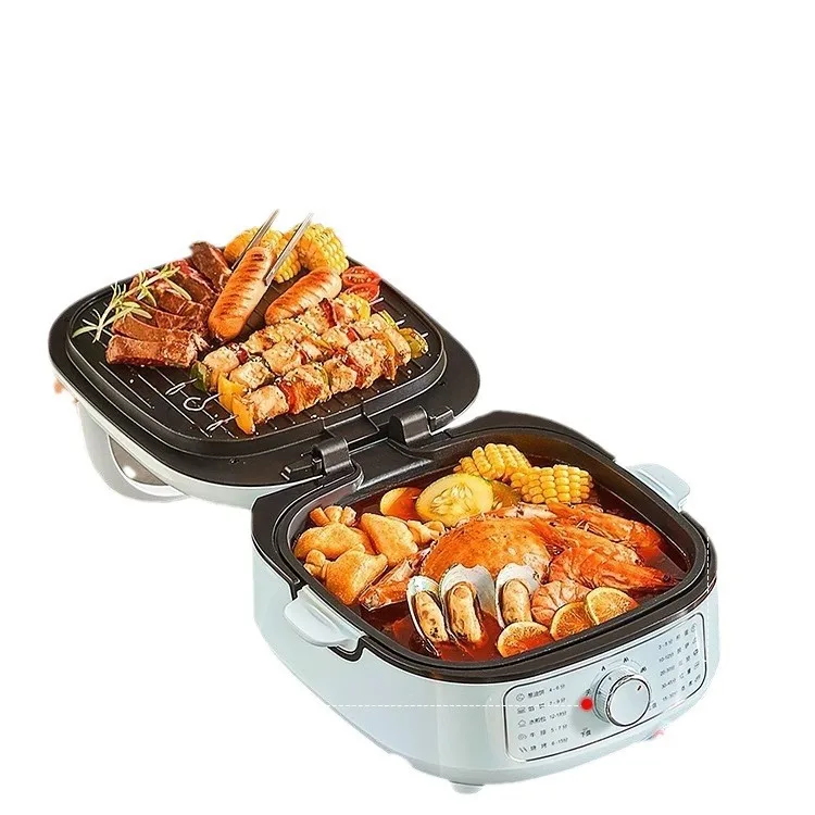 Electric cake pan, household, double-sided heating, pancake pan, deepened, enlarged, removable and washable
Electric cake pan, household, double-sided heating, pancake pan, deepened, enlarged, removable and washable