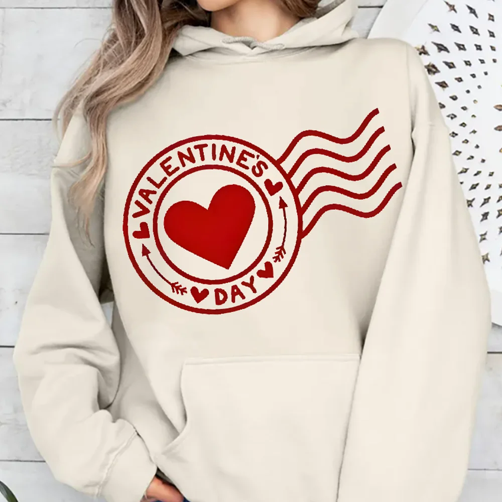 Y2k Graphic Hoodie Valentine Stamp Heart Postmark Print Hoodie Romantic Holiday Casual Wear Trendy Design Sweet Vibe Clothes
Y2k Graphic Hoodie Valentine Stamp Heart Postmark Print Hoodie Romantic Holiday Casual Wear Trendy Design Sweet Vibe Clothes