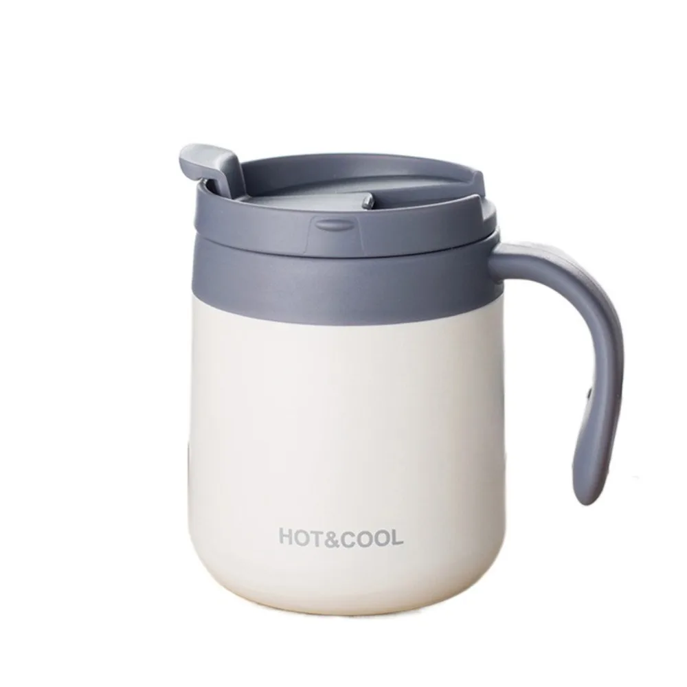 Drinkware Solid-color Coffee Cup Stainless Steel with Handle Insulated Cup Wide-mouthed Mug Hot Cold Drinks
Drinkware Solid-color Coffee Cup Stainless Steel with Handle Insulated Cup Wide-mouthed Mug Hot Cold Drinks