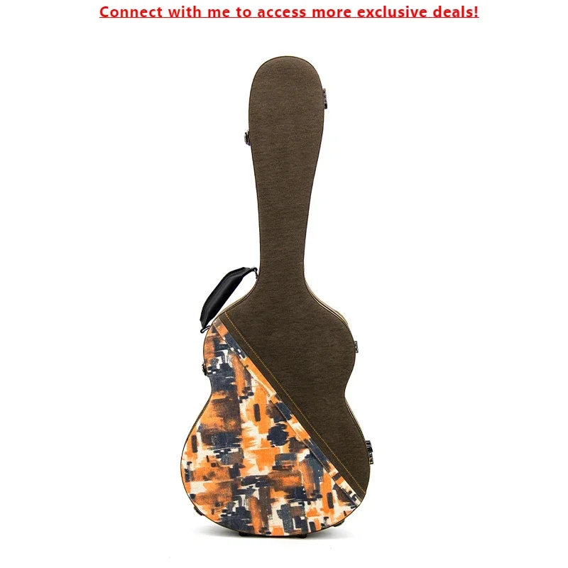 Fashionable Design Custom Guitar Case Hard Match Color Fiberglass Guitar Case Bag Anti-crush Music Box Gig Bag Guitar
Fashionable Design Custom Guitar Case Hard Match Color Fiberglass Guitar Case Bag Anti-crush Music Box Gig Bag Guitar