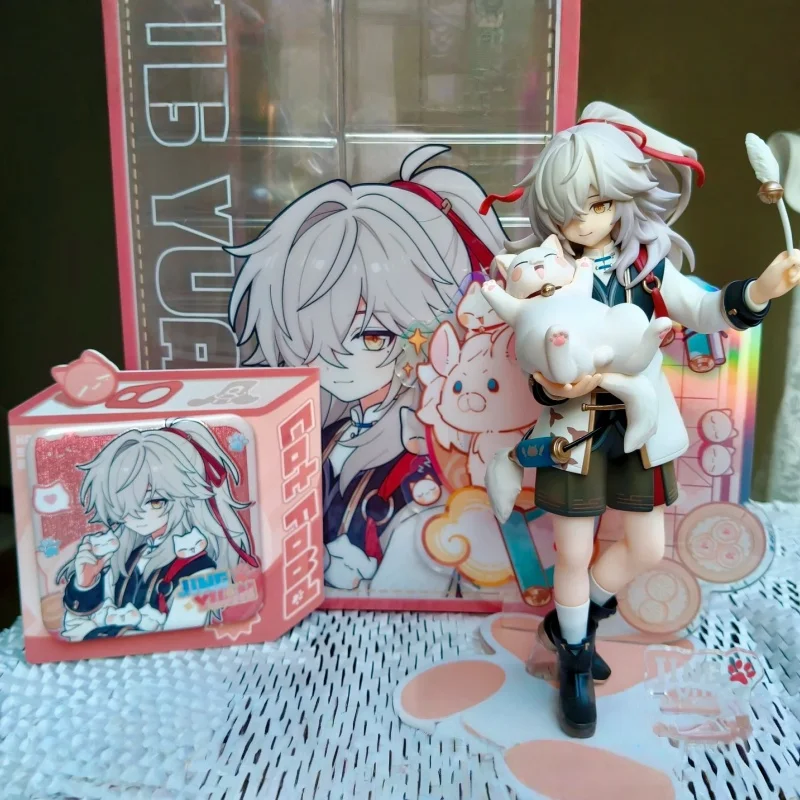 20cm Jing Yuan Anime Action Figure - Little Dot Cat Series Rise Up Honkai Star Rail Collectible Model Toy Gift For Birthday
20cm Jing Yuan Anime Action Figure - Little Dot Cat Series Rise Up Honkai Star Rail Collectible Model Toy Gift For Birthday