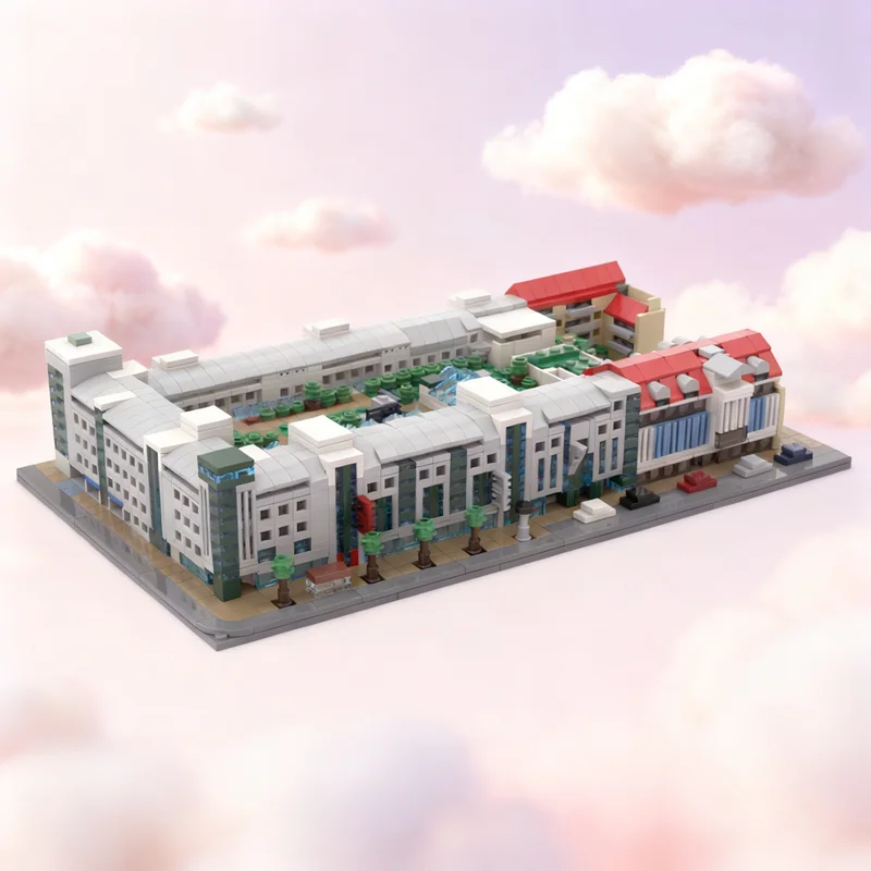 2266pcs MOC Elsterpassage Leipzig Architecture Model Building blocks Architecture toys Christmas gifts Education Kids idea toy
2266pcs MOC Elsterpassage Leipzig Architecture Model Building blocks Architecture toys Christmas gifts Education Kids idea toy