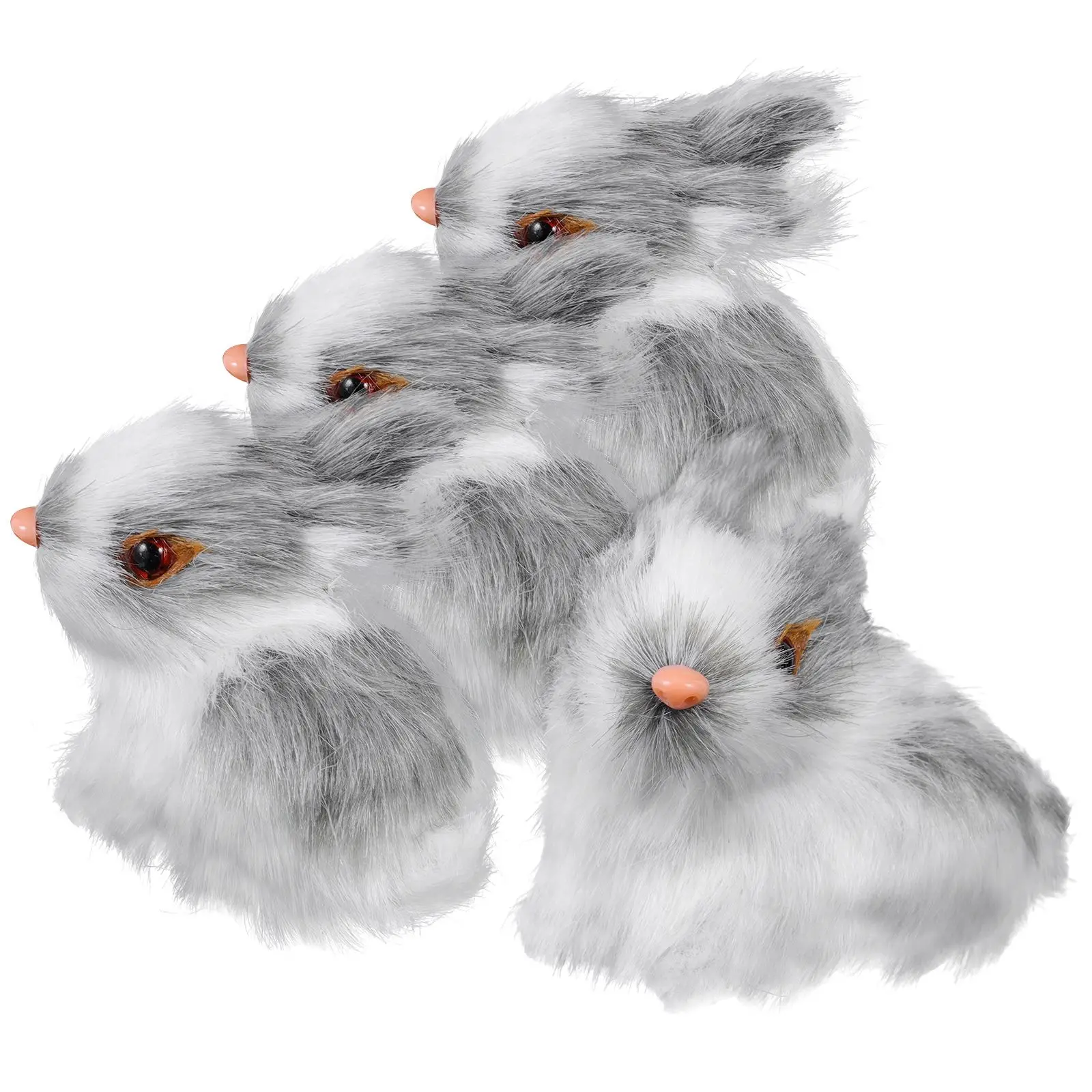 4 Pcs Ornaments Realistic Bunny Figurines Home Decor Desktop Model Simulation Bunny Toy Mini Rabbit Easter Gifts
4 Pcs Ornaments Realistic Bunny Figurines Home Decor Desktop Model Simulation Bunny Toy Mini Rabbit Easter Gifts