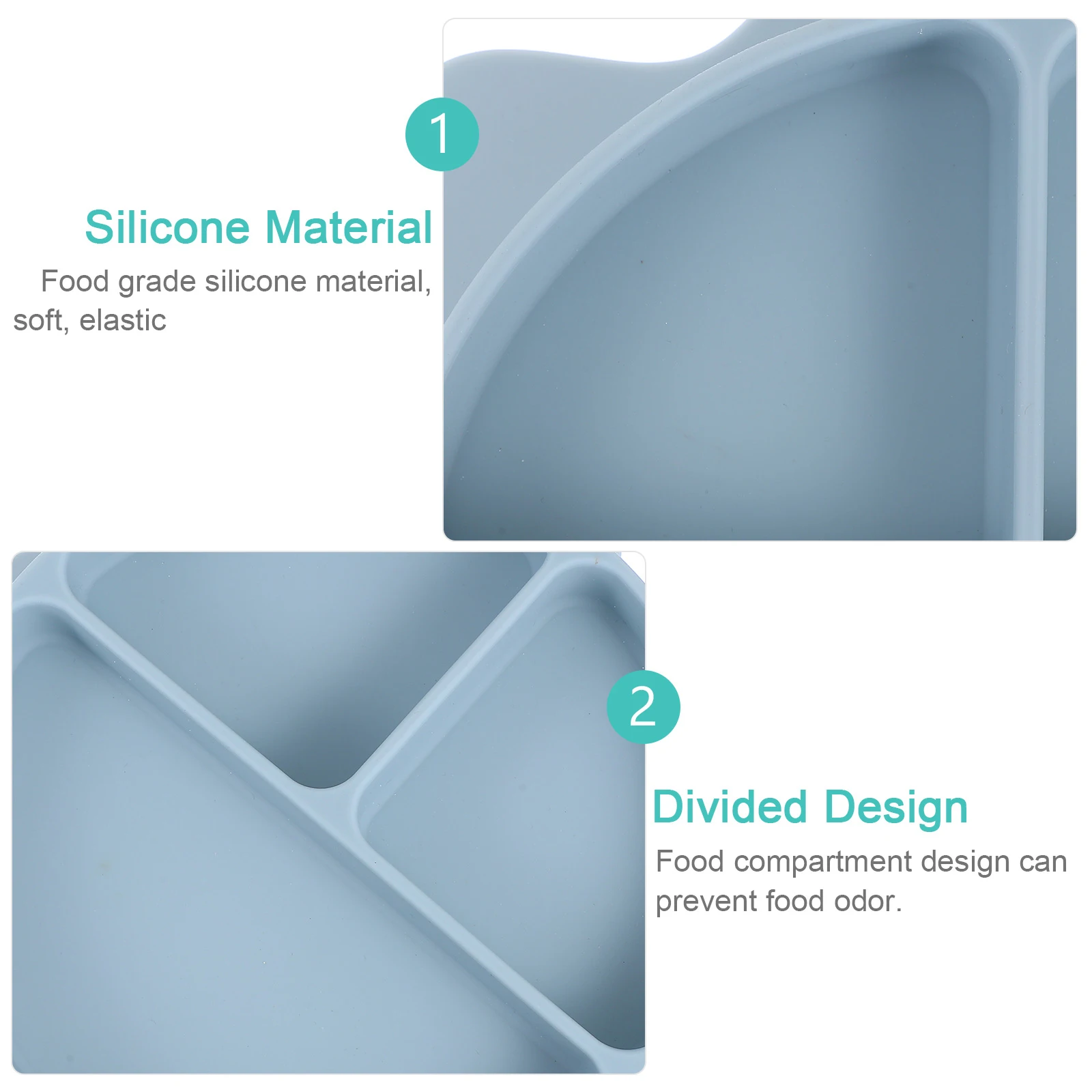 Baby Silicone Divided Plate Kids Bowl Toddler Dinner Plates Portable Children Tableware Set Durable Lightweight
Baby Silicone Divided Plate Kids Bowl Toddler Dinner Plates Portable Children Tableware Set Durable Lightweight