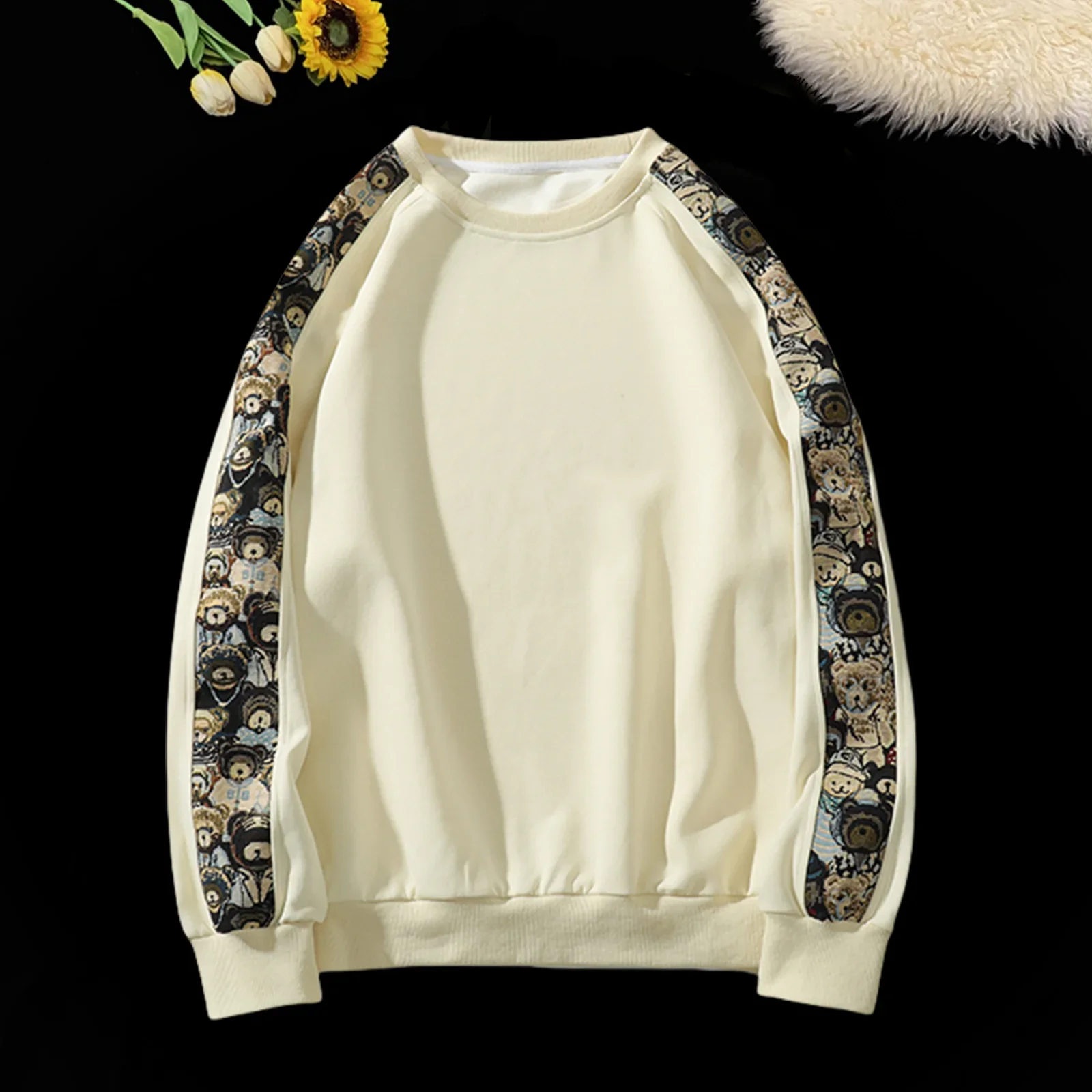Unisex Loose Active Sweatshirt Long Sleeve Casual Retro Sweatshirt Sleeve Embroidery Patchwork y2k ins Fashion Sweatshirt Top
Unisex Loose Active Sweatshirt Long Sleeve Casual Retro Sweatshirt Sleeve Embroidery Patchwork y2k ins Fashion Sweatshirt Top