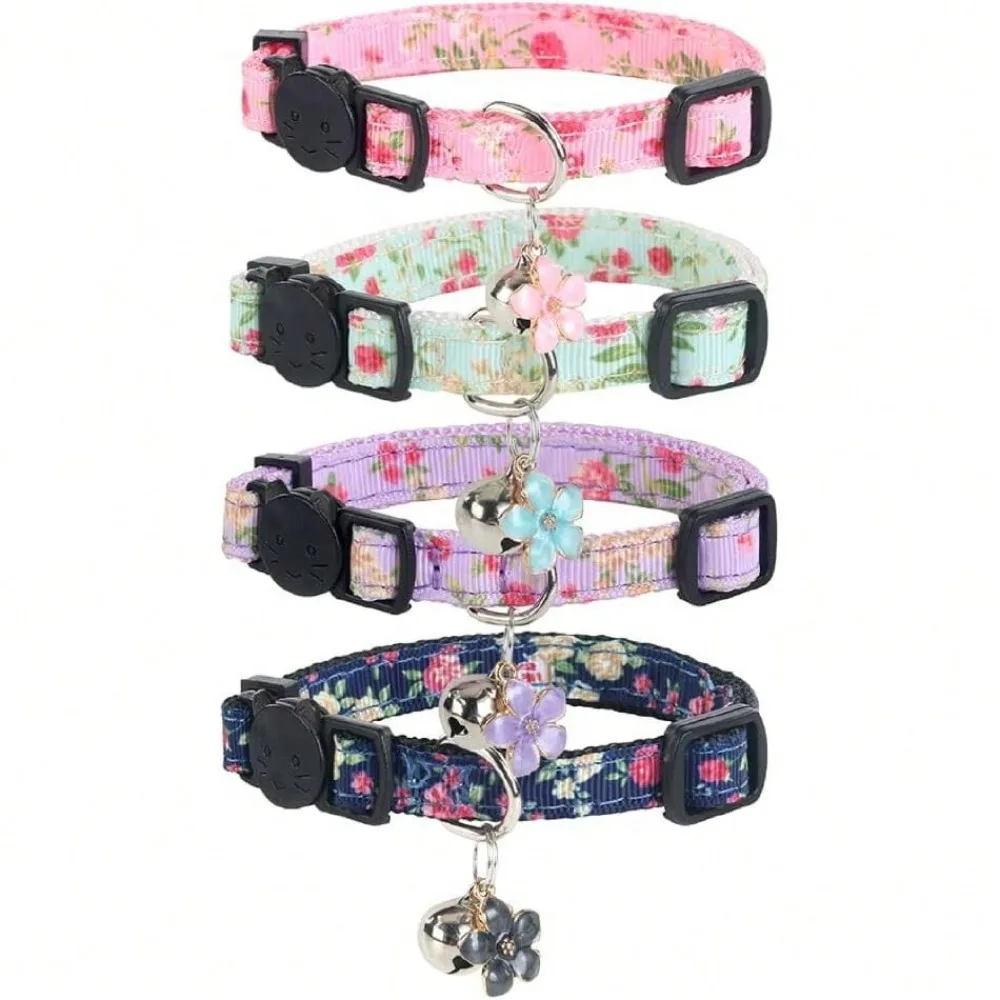 2 Pcs Sets Cat Collar Bandana Bells Set,Cat Collar Breakaway With Cute Bow Tie And Bell,Accessories For Pet Collars,Adjustable From 7.8"- 10.5", For Kitty And Some Puppies (Blue),26340365
2 Pcs Sets Cat Collar Bandana Bells Set,Cat Collar Breakaway With Cute Bow Tie And Bell,Accessories For Pet Collars,Adjustable From 7.8"- 10.5", For Kitty And Some Puppies (Blue),26340365