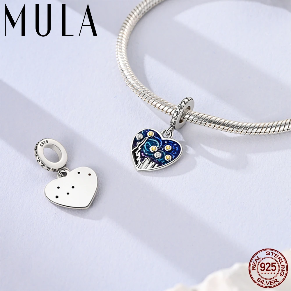 Mula 1Pc 925 Silver Van Gogh Starry Sky Pendant Charms Fit Original Snake Chain Charm Bracelet DIY for Women Jewelry Making Gift
Mula 1Pc 925 Silver Van Gogh Starry Sky Pendant Charms Fit Original Snake Chain Charm Bracelet DIY for Women Jewelry Making Gift