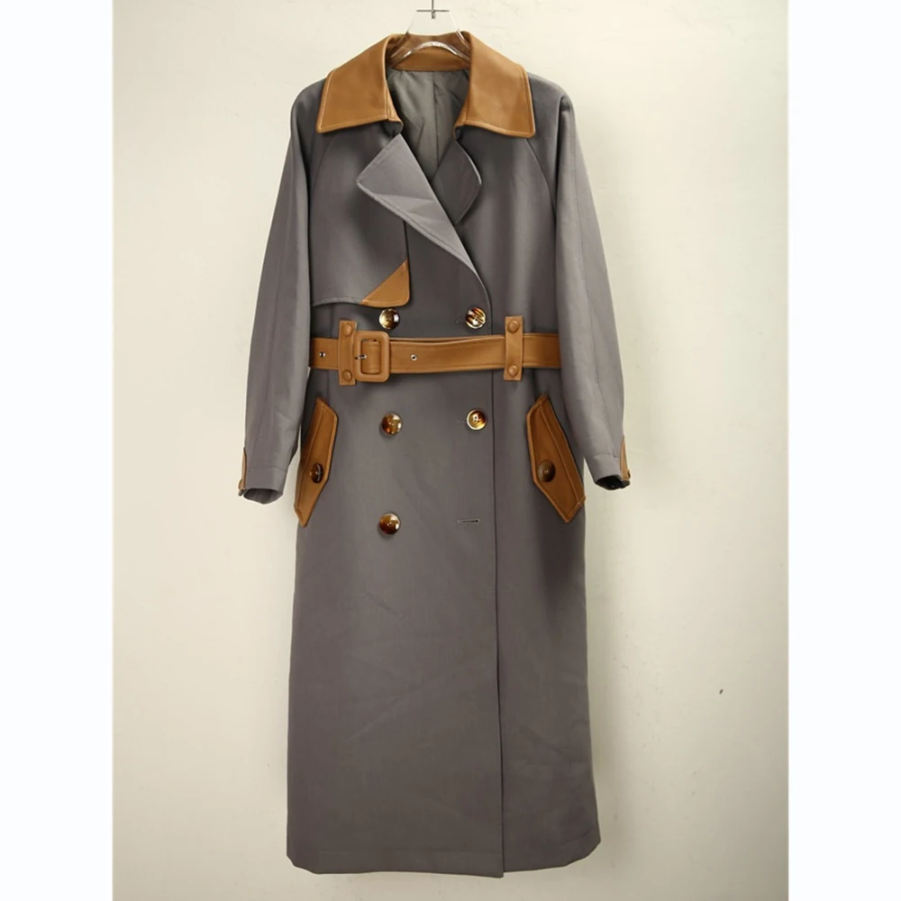 2023 New Women Fashion Fabric Trench Coat Spring Autumn Long Slim Elegent Suit Trench Clothes
2023 New Women Fashion Fabric Trench Coat Spring Autumn Long Slim Elegent Suit Trench Clothes