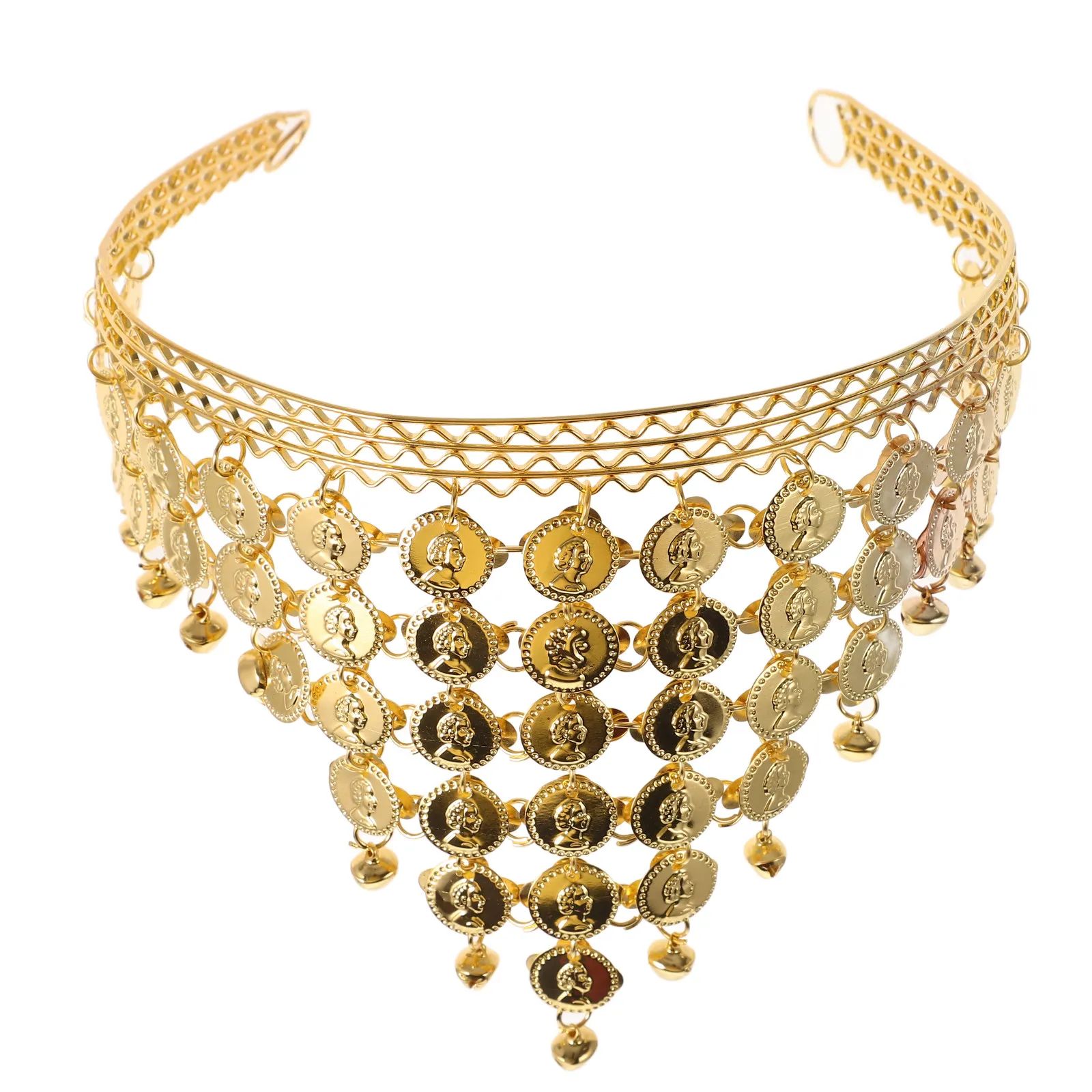 Elegant Dancing Headband Belly Dancing Hair Band Coin Pendant Headchain Supple Comfortable Dance Headdress Glitter Headband
Elegant Dancing Headband Belly Dancing Hair Band Coin Pendant Headchain Supple Comfortable Dance Headdress Glitter Headband