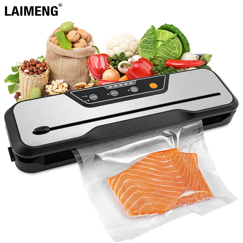 LAIMENG Household Vacuum Sealer Sous Vide Vacuum Packing Machine For Kitchen Storage Food Vacuum Sealer bag Vacuum Rolls S299
LAIMENG Household Vacuum Sealer Sous Vide Vacuum Packing Machine For Kitchen Storage Food Vacuum Sealer bag Vacuum Rolls S299
