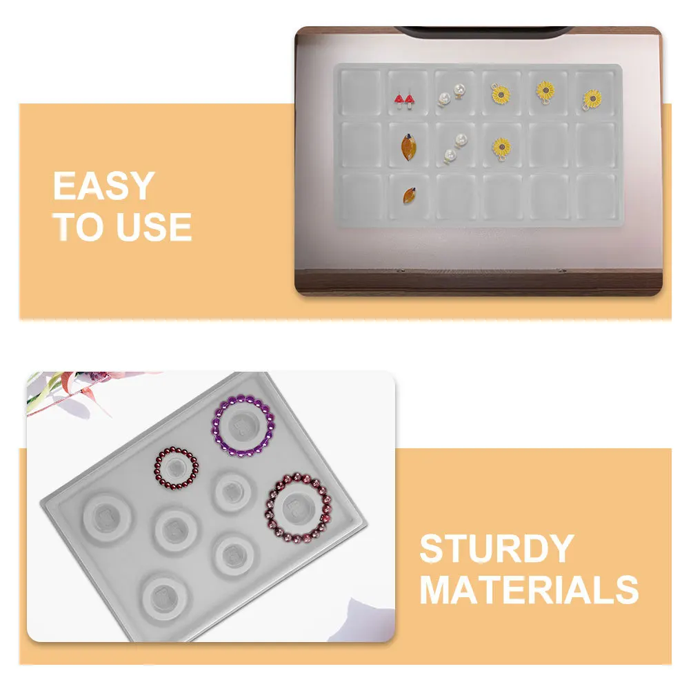 2 шт., органайзер для изготовления ювелирных изделий, лоток для бисера, инструмент для дизайна, длина браслета, принадлежности для изготовления ювелирных изделий
2 шт., органайзер для изготовления ювелирных изделий, лоток для бисера, инструмент для дизайна, длина браслета, принадлежности для изготовления ювелирных изделий