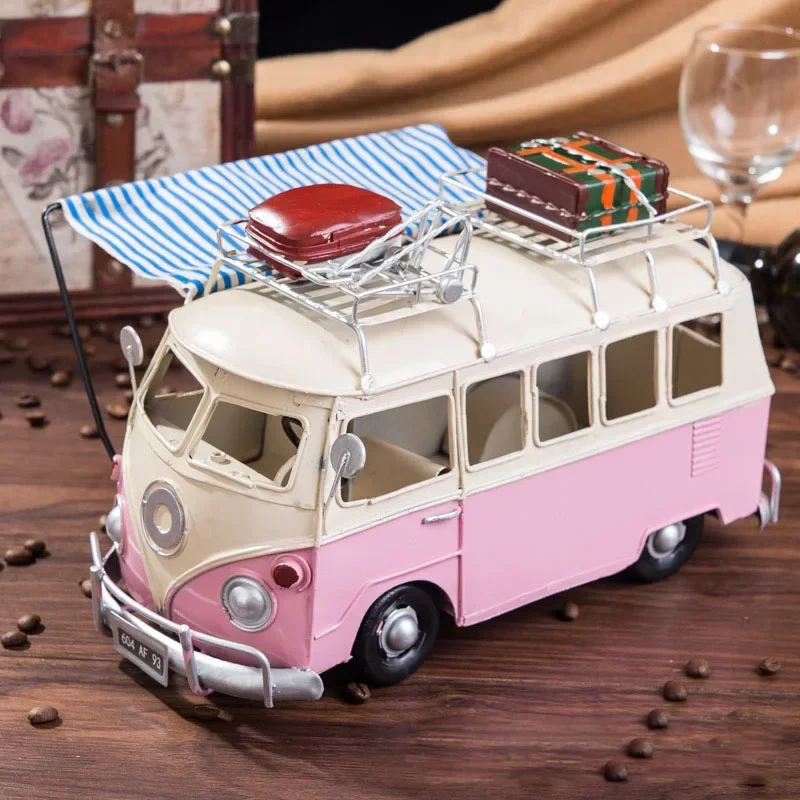 Antique Iron Car Model Home Decoration Accessories Vintage Bus Miniature Model TV Cabinet Decoration Ornament Crafts
Antique Iron Car Model Home Decoration Accessories Vintage Bus Miniature Model TV Cabinet Decoration Ornament Crafts