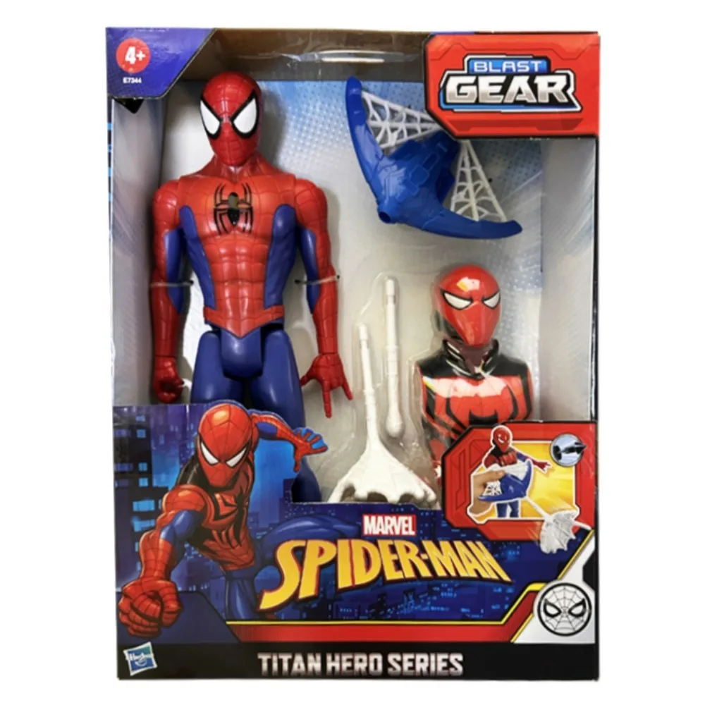 Hasbro Spider-Man Marvel Titan Hero Series Blast Gear Action Figure Toy with Blaster 2 Projectiles and 3 Armor Accessories E7344
Hasbro Spider-Man Marvel Titan Hero Series Blast Gear Action Figure Toy with Blaster 2 Projectiles and 3 Armor Accessories E7344