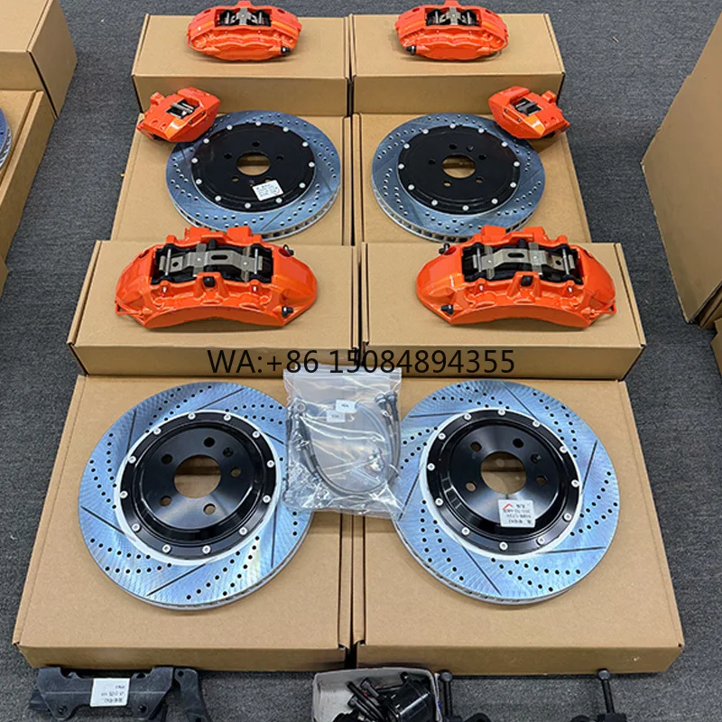 V6 6Piston Caliper Big Brake Kit F40 and EPB Dual Electronic Calipers Compatible with RDX MDX
V6 6Piston Caliper Big Brake Kit F40 and EPB Dual Electronic Calipers Compatible with RDX MDX