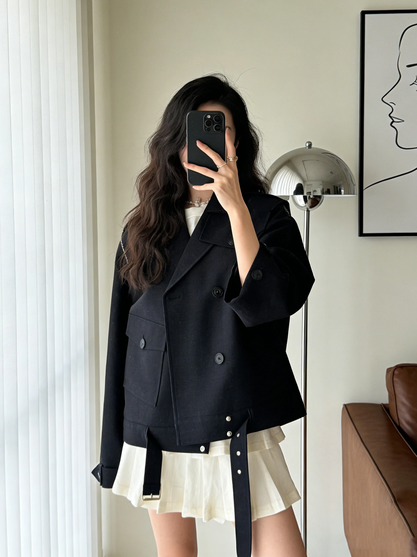 Ретро-куртка в корейском стиле с коротким воротником, рабочая одежда, женское свободное пальто с поясом, весна 2026, новинка, однотонное
Ретро-куртка в корейском стиле с коротким воротником, рабочая одежда, женское свободное пальто с поясом, весна 2026, новинка, однотонное