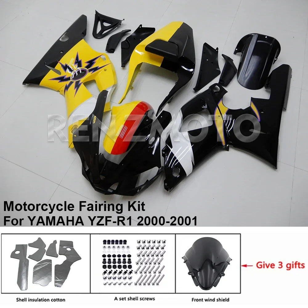 Комплект обтекателя мотоцикла, пластиковый комплект для YAMAHA YZF-R1 YZF R1 2000-2001, аксессуары, литьевой кузов Y1001-104a
Комплект обтекателя мотоцикла, пластиковый комплект для YAMAHA YZF-R1 YZF R1 2000-2001, аксессуары, литьевой кузов Y1001-104a