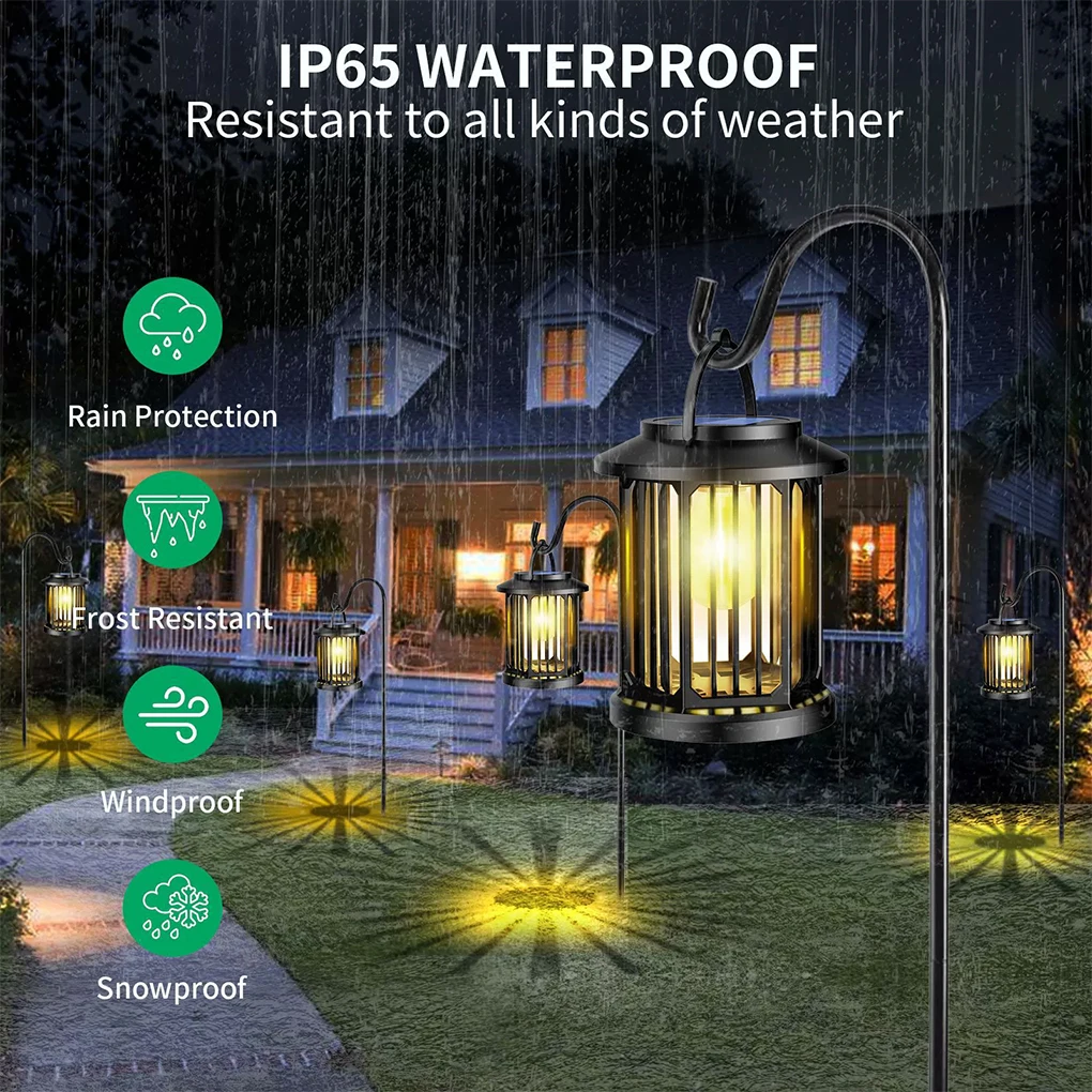 Dancing Flame Solar Lantern Outdoor Solar Flame Lamp Clip Lantern Landscape Pendant Lamp High-power Street Lamp Courtyard Lights
Dancing Flame Solar Lantern Outdoor Solar Flame Lamp Clip Lantern Landscape Pendant Lamp High-power Street Lamp Courtyard Lights