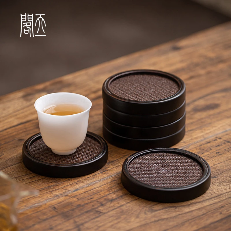 Tiange Zen Sle Handmade Bamboo Woven Coaster Heat Resistant Pad Tea Cup Mat Retro Polygon Mat Dining Table Accories
Tiange Zen Sle Handmade Bamboo Woven Coaster Heat Resistant Pad Tea Cup Mat Retro Polygon Mat Dining Table Accories