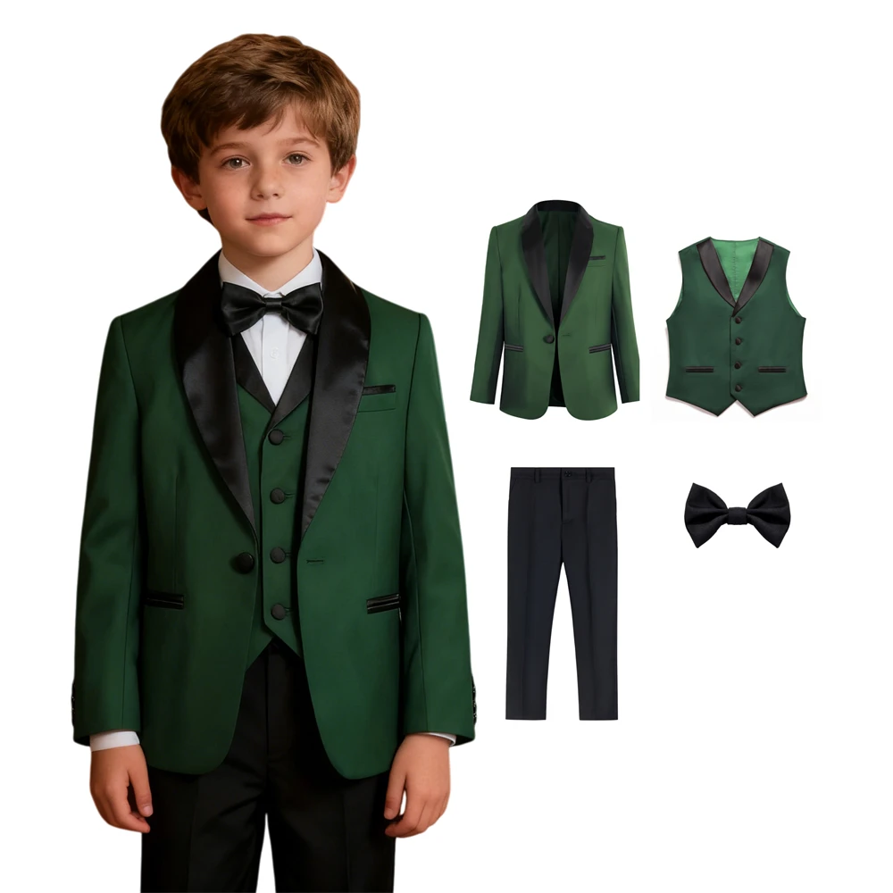 Высококачественный деловой костюм для мальчиков из 4 предметов, зеленое праздничное платье для детей 3-14 лет, куртка, брюки, жилет с галстуком-бабочкой, быстрая доставка
Высококачественный деловой костюм для мальчиков из 4 предметов, зеленое праздничное платье для детей 3-14 лет, куртка, брюки, жилет с галстуком-бабочкой, быстрая доставка