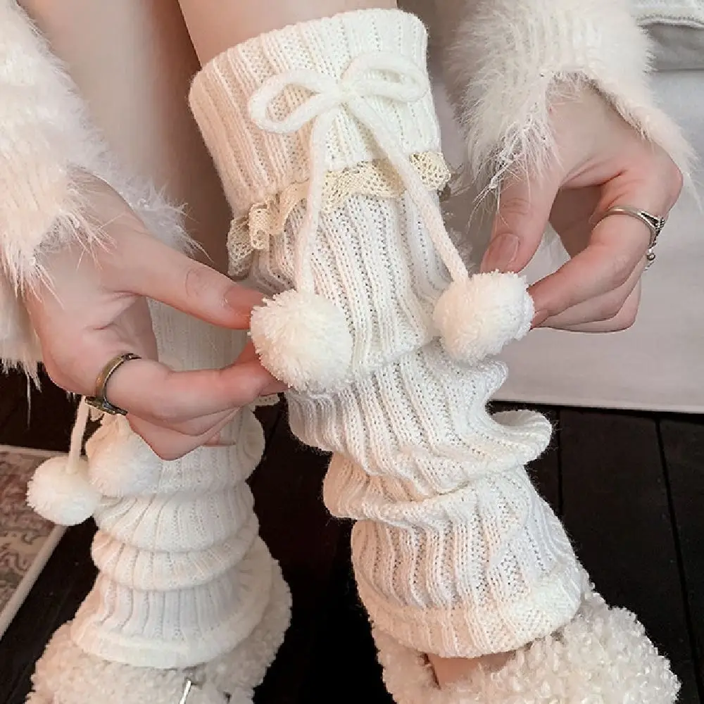 Simple Y2K Knitted Leg Covers Sweet Elastic Women's Leg Warmers Warm Thickened Lolita Bowknot Boots Cover Home Wear
Simple Y2K Knitted Leg Covers Sweet Elastic Women's Leg Warmers Warm Thickened Lolita Bowknot Boots Cover Home Wear