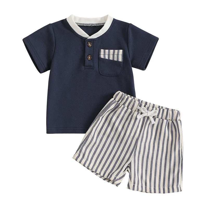 Toddler Baby Boy Summer Outfit Short Sleeve T Shirt Top Casual Shorts Set Infant Newborn Clothes 6 12 18 24 Month 2T
Toddler Baby Boy Summer Outfit Short Sleeve T Shirt Top Casual Shorts Set Infant Newborn Clothes 6 12 18 24 Month 2T