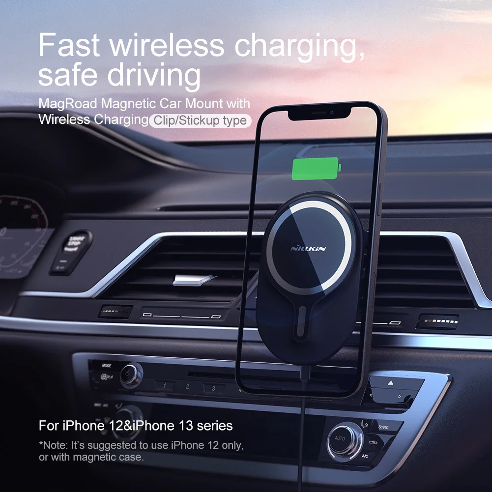 NILLKIN Strong Magnetic Sticker for iPhone 16 15 14 13 12 Pro Max Wireless Car Charger Pad Stick Holder for Samsung S22 Ultra
NILLKIN Strong Magnetic Sticker for iPhone 16 15 14 13 12 Pro Max Wireless Car Charger Pad Stick Holder for Samsung S22 Ultra
