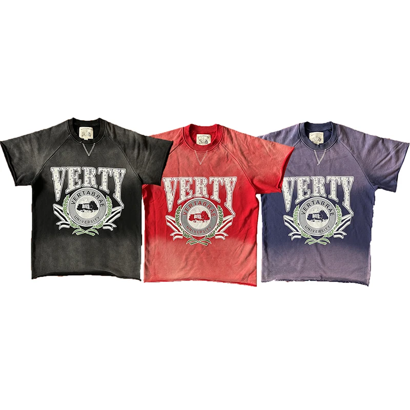 Vertabrae Vintage Sle Men's T-irt ort Sve Loose Fit Printed round Ne Youth Faion Summer 2024 Trendy Brand
Vertabrae Vintage Sle Men's T-irt ort Sve Loose Fit Printed round Ne Youth Faion Summer 2024 Trendy Brand