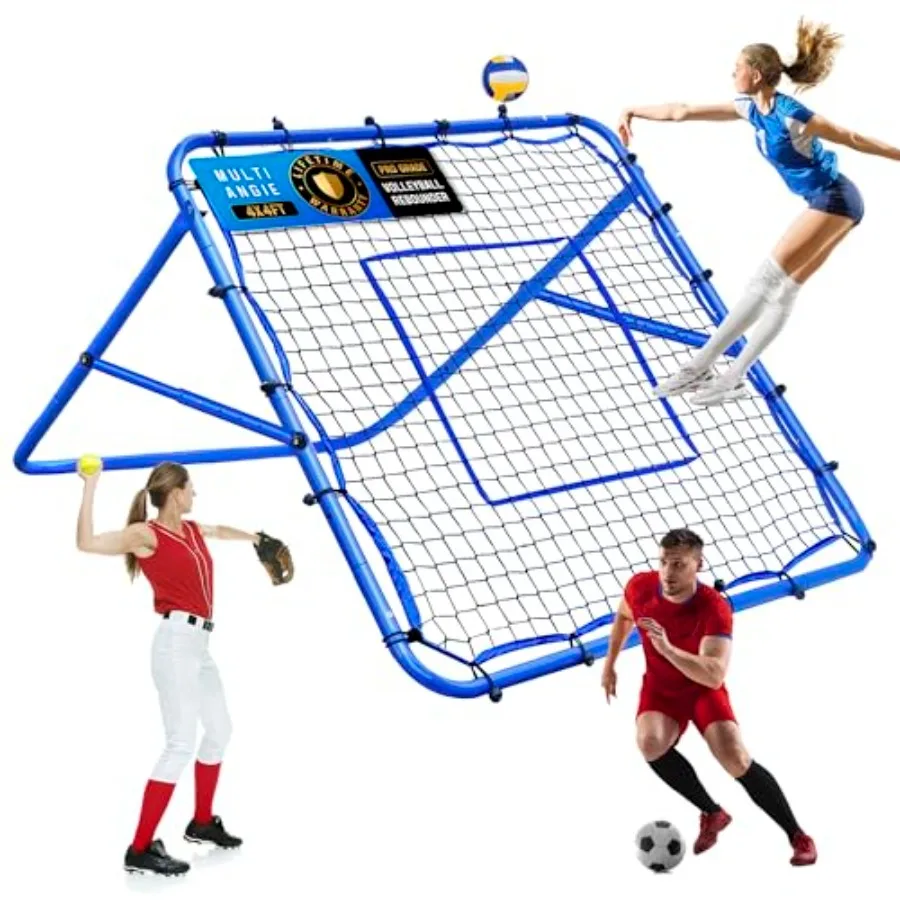 Volleyball Baseball Rebounder Net, Softball Rebounder Pitchback Net Quick Adjustments, Quick Adjustments Lacrosse Bounce Back P
Volleyball Baseball Rebounder Net, Softball Rebounder Pitchback Net Quick Adjustments, Quick Adjustments Lacrosse Bounce Back P