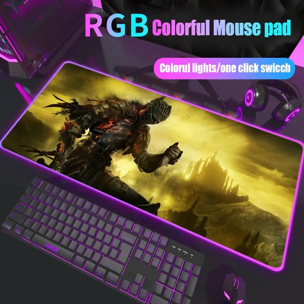 Dark Souls Mouse Pad Gamer Rgb Desk Mat Back Light Led Mousepad Setup Gaming Accessories Deskmat Big Mousepad Backlight
Dark Souls Mouse Pad Gamer Rgb Desk Mat Back Light Led Mousepad Setup Gaming Accessories Deskmat Big Mousepad Backlight