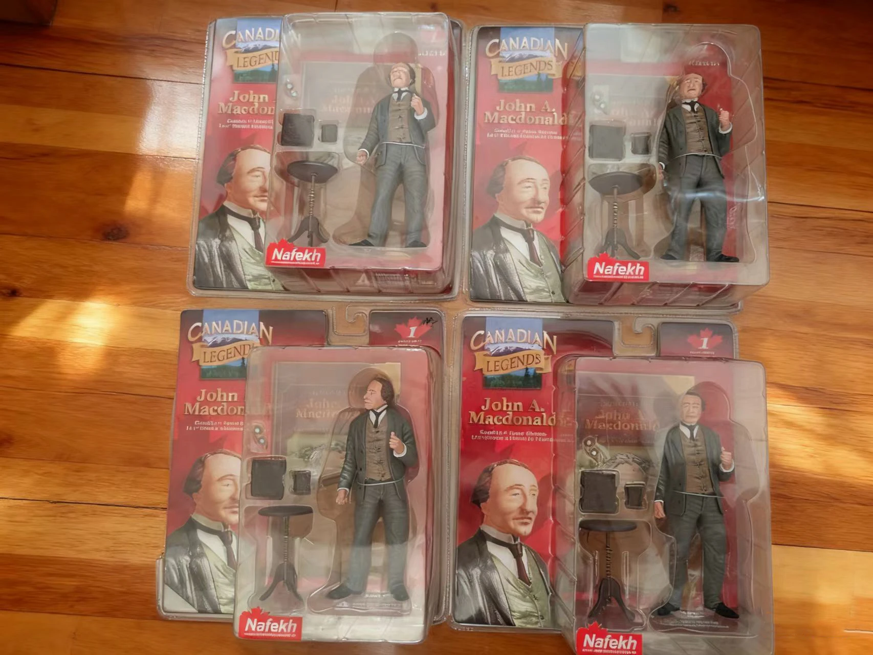 Nafekh 2002 Canadian Legends, John A. Macdonald Collector Figure Canada’s 1st PM RARE Action figures
Nafekh 2002 Canadian Legends, John A. Macdonald Collector Figure Canada’s 1st PM RARE Action figures