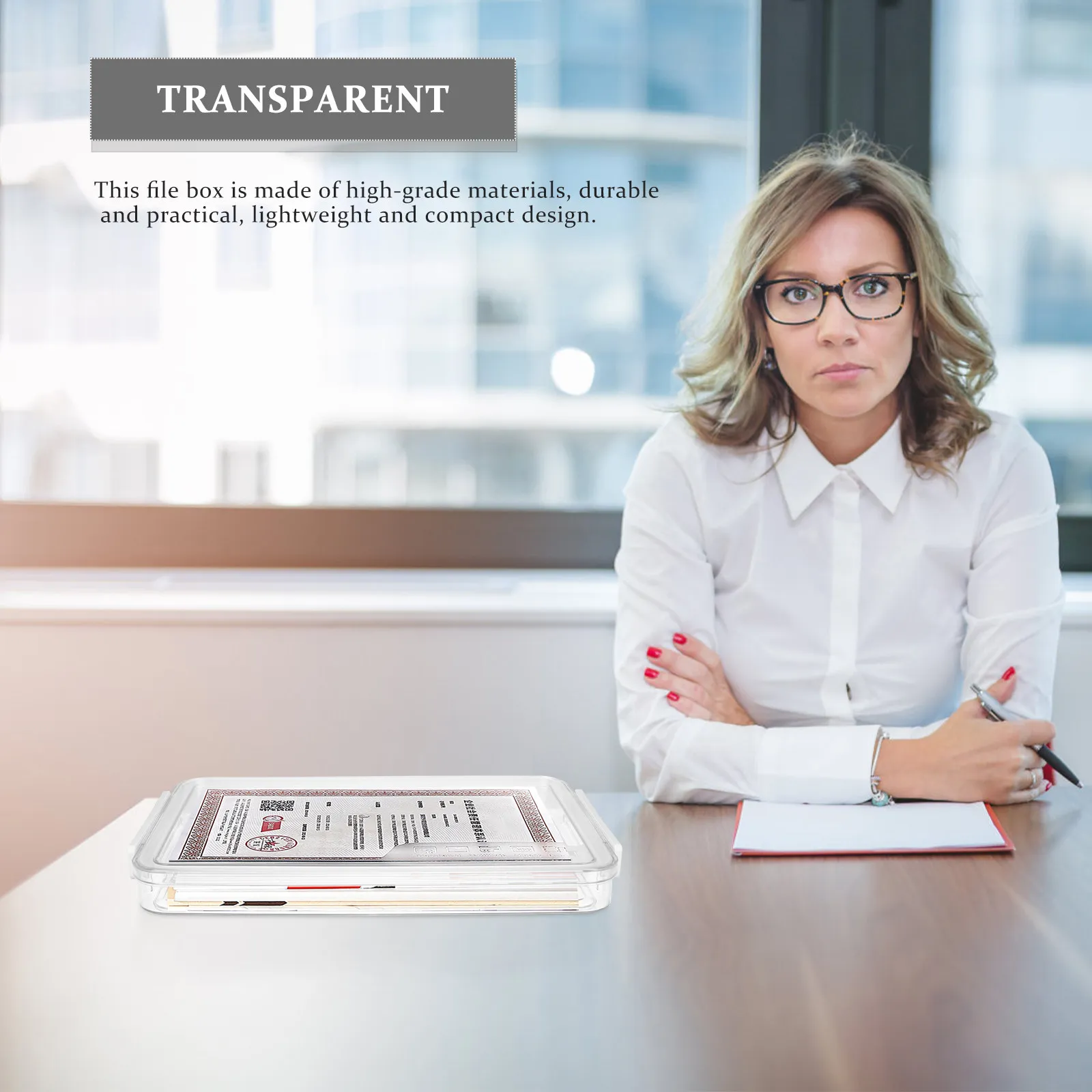 Стильный органайзер для документов из ABS-пластика, легкий, большой вместимости, практичный для офиса, дома и школы
Стильный органайзер для документов из ABS-пластика, легкий, большой вместимости, практичный для офиса, дома и школы