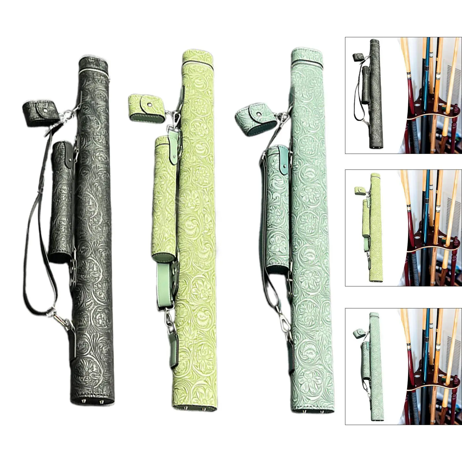 Billiard Stick Carrying Case Pool Stick Case 2 Holes Billiards Accessories Anti Scratch Zipper Container Storage Carrying Bag
Billiard Stick Carrying Case Pool Stick Case 2 Holes Billiards Accessories Anti Scratch Zipper Container Storage Carrying Bag