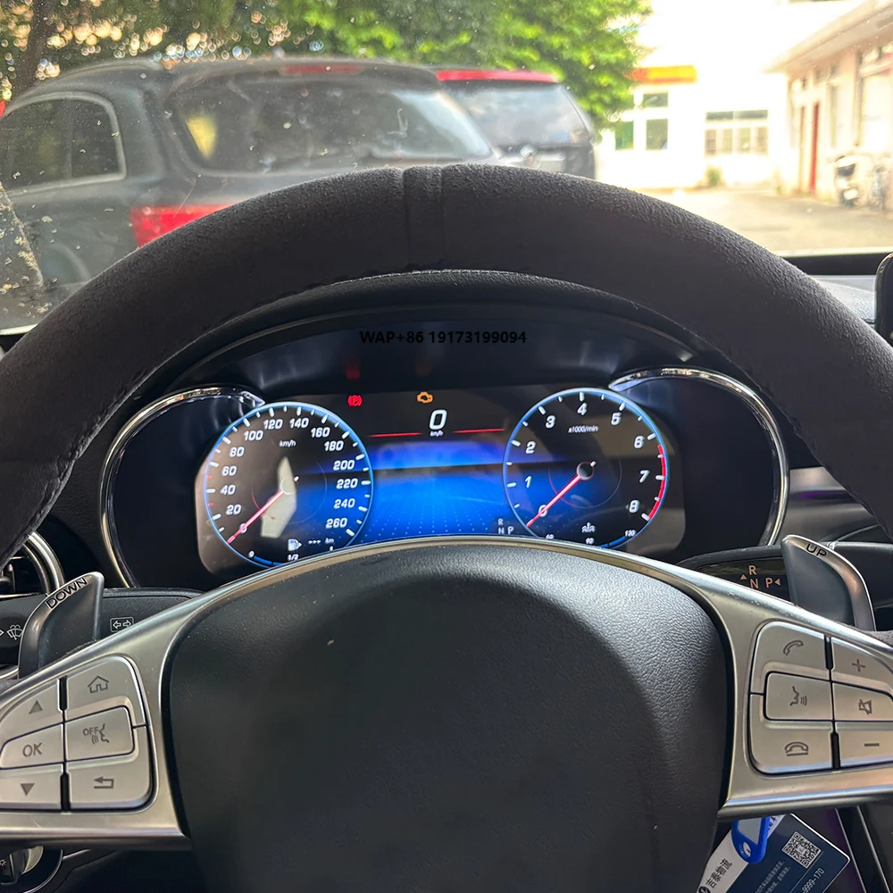 Новое обновление автомобиля, цифровой дисплей спидометра на приборной панели для GLC/C-Class 2016-2020, ЖК-панель приборов
Новое обновление автомобиля, цифровой дисплей спидометра на приборной панели для GLC/C-Class 2016-2020, ЖК-панель приборов