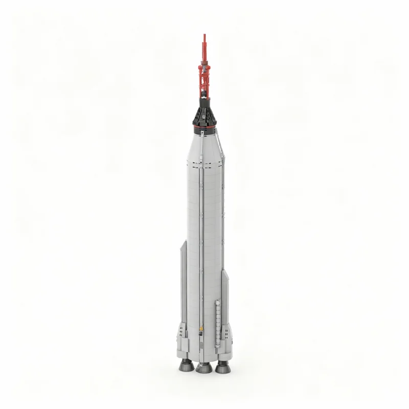 965PCS MOC Space Exploration Mercury Atlas Rocket Minifigure Scale Model Collectible Display DIY Creative Building Blocks Gift
965PCS MOC Space Exploration Mercury Atlas Rocket Minifigure Scale Model Collectible Display DIY Creative Building Blocks Gift