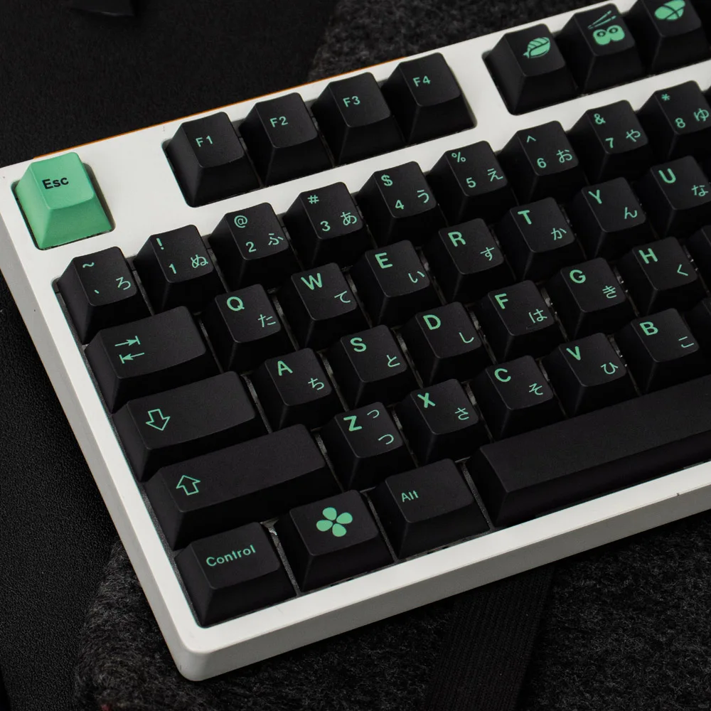 GMK Wasabi Keycap Green Original Height PBT Sublimation Full Set Mechanical Keyboard Cap 68/10
GMK Wasabi Keycap Green Original Height PBT Sublimation Full Set Mechanical Keyboard Cap 68/10