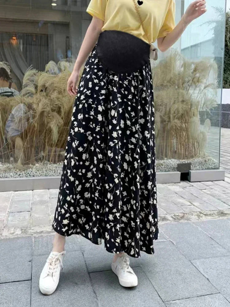 Summer Pregnant Woman Fashion Long Skirt High Waist Floor-length Maternity A-Line Skirt Plus Size Pregnancy Chiffon Floral Skirt
Summer Pregnant Woman Fashion Long Skirt High Waist Floor-length Maternity A-Line Skirt Plus Size Pregnancy Chiffon Floral Skirt