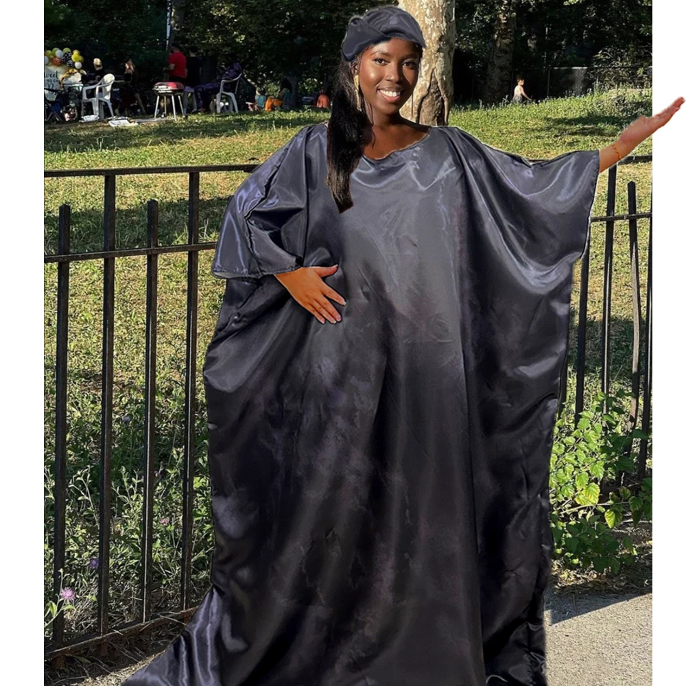 Black Printed Silk Middle East Dubai Ramadan Printed Boubou Stain African Women Party Traditional Wedding Dashiki Robe Clothing
Black Printed Silk Middle East Dubai Ramadan Printed Boubou Stain African Women Party Traditional Wedding Dashiki Robe Clothing