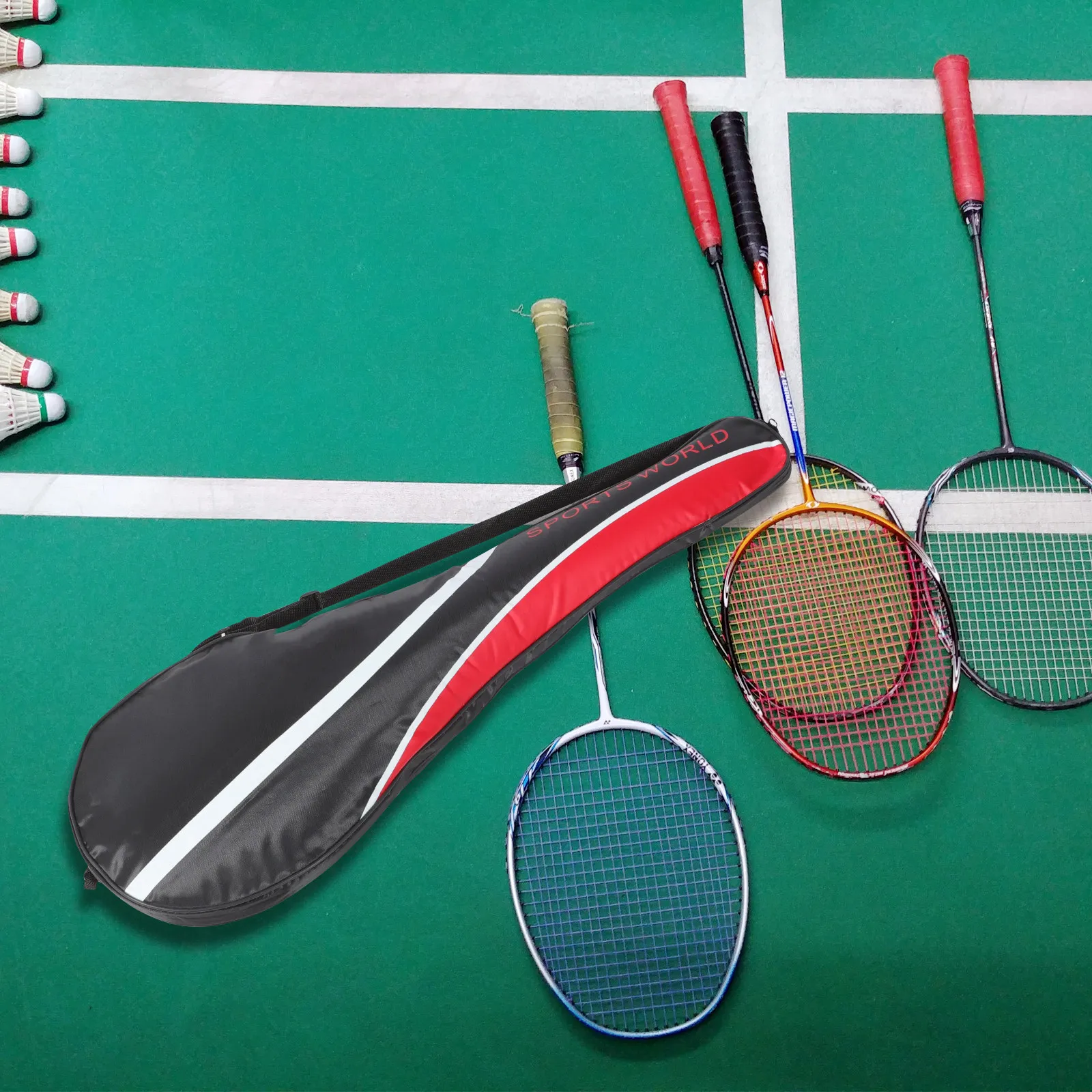 Badminton Racket Bag Portable Oxford Cloth Wear-Resistant Adjustable Strap Outdoor Sports Racket Storage Organizer Protective
Badminton Racket Bag Portable Oxford Cloth Wear-Resistant Adjustable Strap Outdoor Sports Racket Storage Organizer Protective