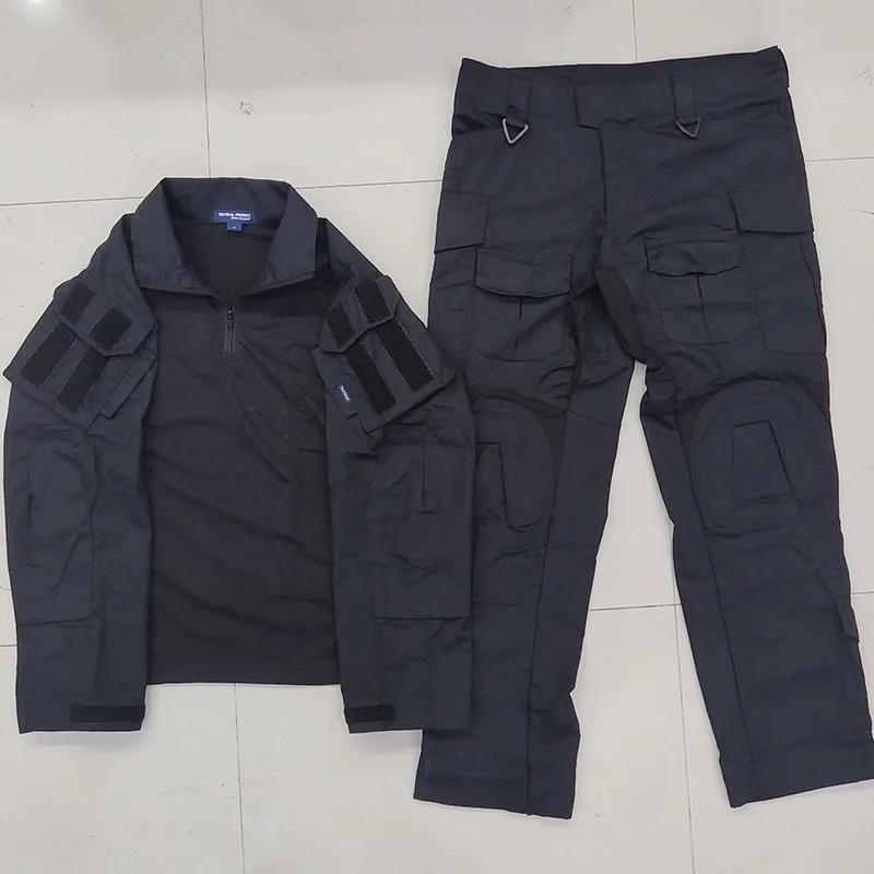 Men's Dark Multicam Tactical Suit 2-Piece 1/4 Zip Combat Shirt & Multi-Pocket Cargo Pants
Men's Dark Multicam Tactical Suit 2-Piece 1/4 Zip Combat Shirt & Multi-Pocket Cargo Pants