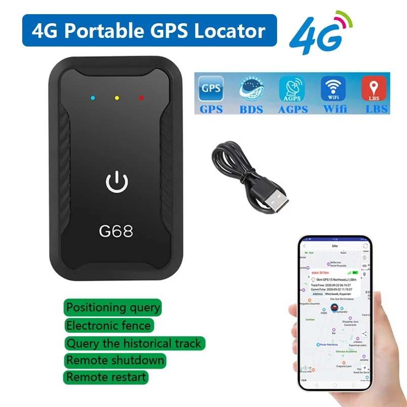 4G портативный GPS-локатор, устройство против потери, GPS/AGPS/WIFI, автомобильный GPS-трекер, шагомер для мониторинга здоровья для детей и пожилых людей
4G портативный GPS-локатор, устройство против потери, GPS/AGPS/WIFI, автомобильный GPS-трекер, шагомер для мониторинга здоровья для детей и пожилых людей