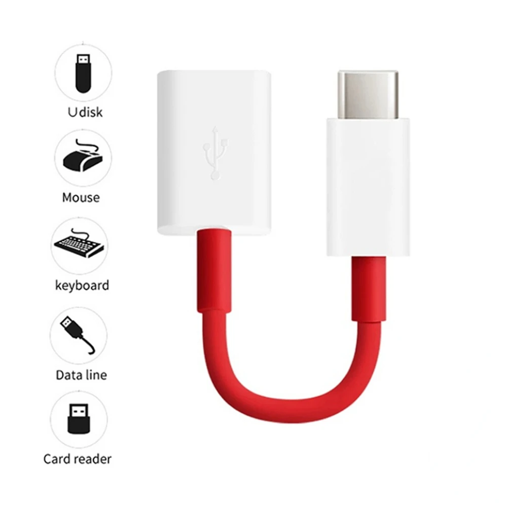 Nku Type-C to USB 3.0 OTG Adapter Cable USB A Female To C Male Converter Data Cord for Mobile Phone Tablet Laptop PC Peripheral
Nku Type-C to USB 3.0 OTG Adapter Cable USB A Female To C Male Converter Data Cord for Mobile Phone Tablet Laptop PC Peripheral