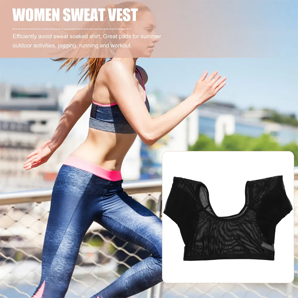 Underarm Sweat Proof Vest Breathable Mesh Holes Safe Comfortable Sweat Proof Shirt Vest for Women Jogging Yoga Running Dancing
Underarm Sweat Proof Vest Breathable Mesh Holes Safe Comfortable Sweat Proof Shirt Vest for Women Jogging Yoga Running Dancing