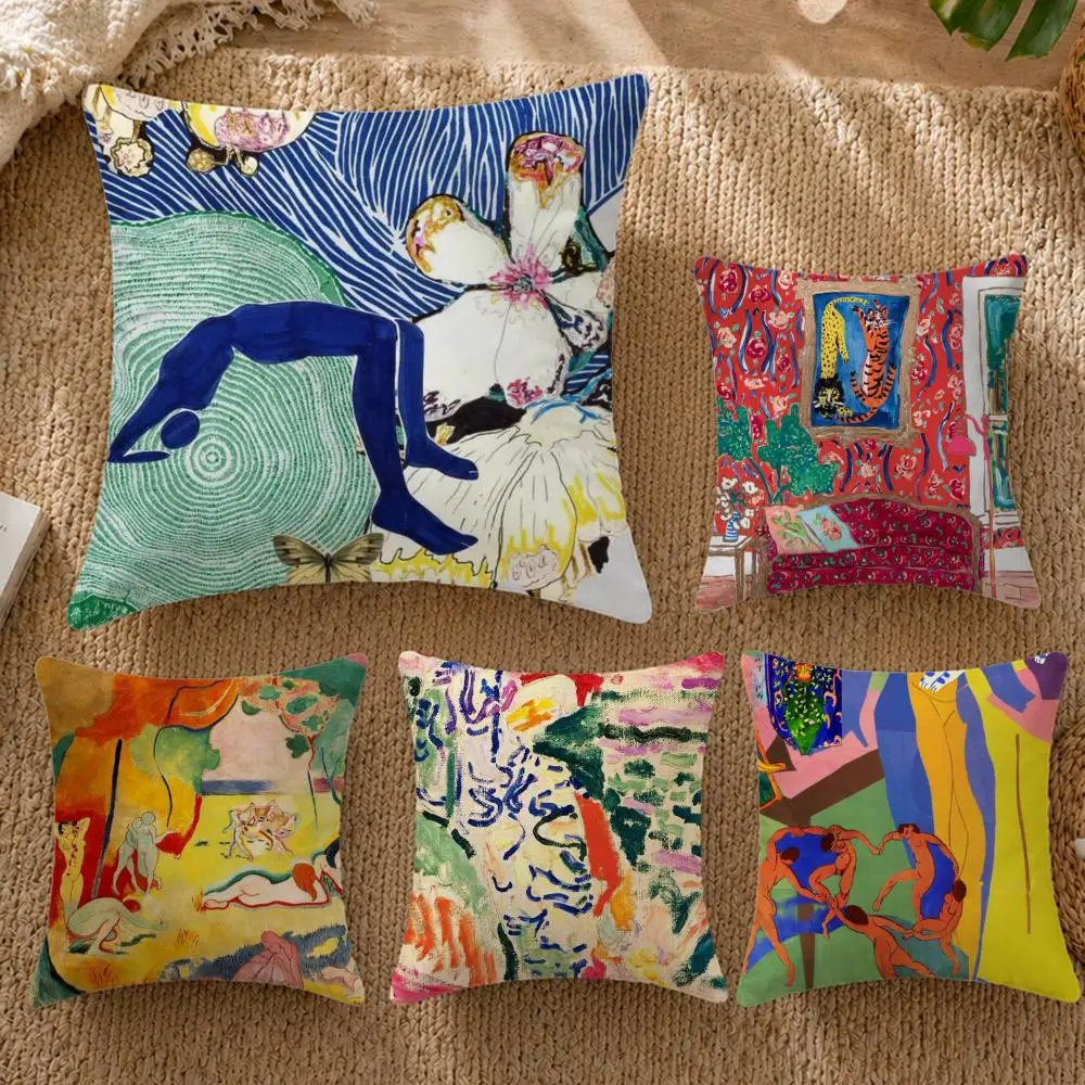 New HHHenri Matisseful Plush 4Pcs set Cushion Cover Cushion Cover Pillowcase Decorative Sofa Bed Home Decor 50x50 45x45 40x40
New HHHenri Matisseful Plush 4Pcs set Cushion Cover Cushion Cover Pillowcase Decorative Sofa Bed Home Decor 50x50 45x45 40x40