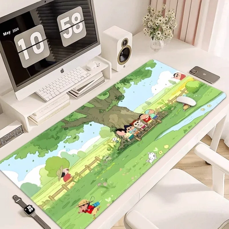 Crayon Shin-chan Themed Mouse Pad XXL Gaming Mouse Pads Non-Slip Keyboard Mousepad Edge Design Gaming Pad Cute Desk Mat Office
Crayon Shin-chan Themed Mouse Pad XXL Gaming Mouse Pads Non-Slip Keyboard Mousepad Edge Design Gaming Pad Cute Desk Mat Office