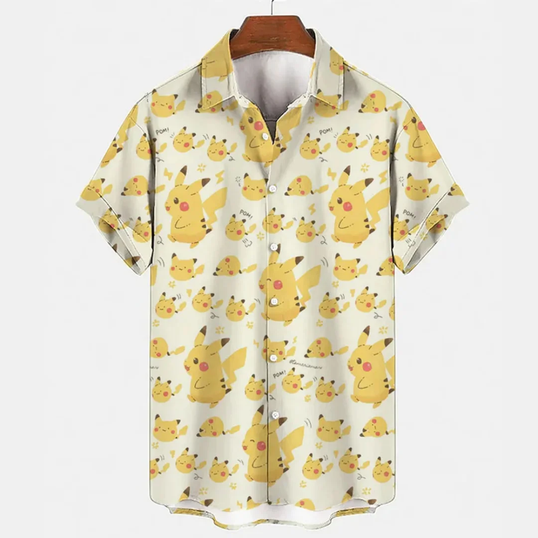 2026 Pokemon Pikachu POM Hawaiian Shirt Anime Shirt Summer Sports Leisure Men's T-Shirt Children's Clothing Tee Y2k Woman
2026 Pokemon Pikachu POM Hawaiian Shirt Anime Shirt Summer Sports Leisure Men's T-Shirt Children's Clothing Tee Y2k Woman