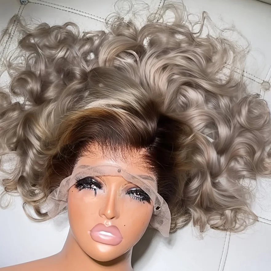 Glueless Natural Pre-plucked Ombre Blond body wave Hair 150 density and 13×4 100%human hair wig lace front wig, with baby hair
Glueless Natural Pre-plucked Ombre Blond body wave Hair 150 density and 13×4 100%human hair wig lace front wig, with baby hair