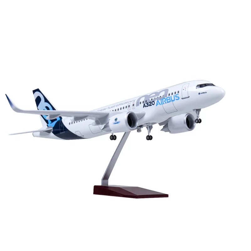 Scale 47cm A320 Prototype Airlines 320 Neo with Light And Wheels Die-cast Resin Aircraft Model Collectible Display Toy Airplane
Scale 47cm A320 Prototype Airlines 320 Neo with Light And Wheels Die-cast Resin Aircraft Model Collectible Display Toy Airplane